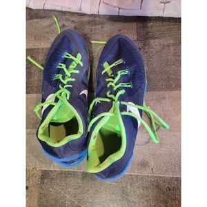 Nike Mens 12 blue‎ green athletic shoes running